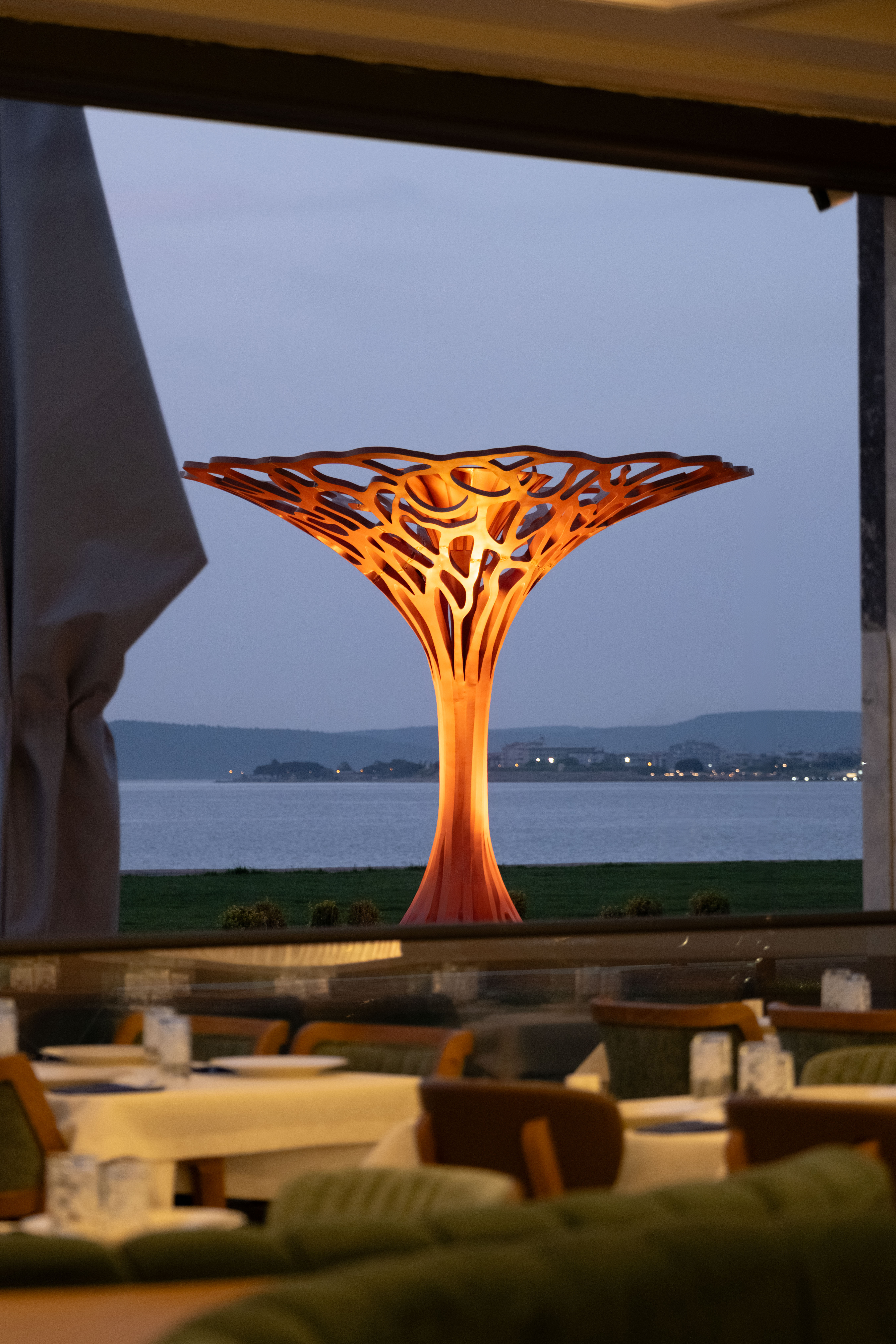 Deniz Manzarasında Keyifli Akşamlar